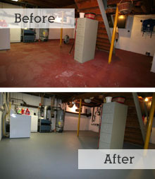 Paint 4 Perfection Utility Room Epoxy Flooring Paint #paint4perfection
