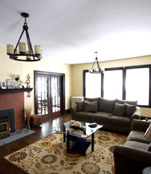 Paint 4 Perfection Family Room Interior Painting #paint4perfection